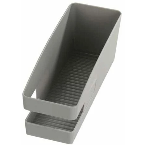 WENKO Organisateur De Chaussures, Rangement Ballerines Gain De Place, Lot De 6, Support Plastique Robuste, 9x9,5x26,5 Cm, Gris 3 WENKO Organisateur De Chaussures, Rangement Ballerines Gain De Place, Lot De 6, Support Plastique Robuste, 9x9,5x26,5 Cm, Gris