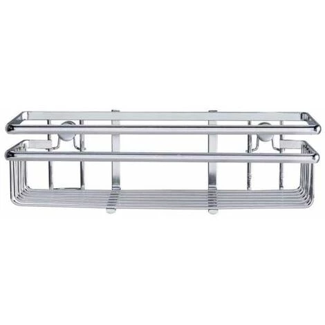 WENKO Vacuum-Loc® Etagère Salle De Bain Sans Percer, Universelle Style 4 WENKO Vacuum-Loc® Etagère Salle De Bain Sans Percer, Universelle Style – Image 2