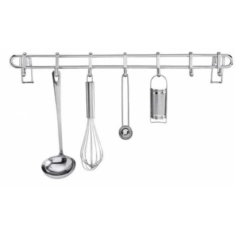 WENKO Vacuum-Loc® Barre De Crédence Style 7 Crochets 4 WENKO Vacuum-Loc® Barre De Crédence Style 7 Crochets – Image 2