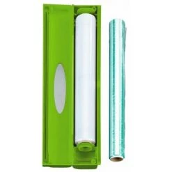 WENKO Distributeur Film Alimentaire, Distributeur Papier Aluminium, Perfect Cutter, Lot De 2, Lame Acier Inox, Plastique, 38x5,2x6,7 Cm, Vert 9 WENKO Distributeur Film Alimentaire, Distributeur Papier Aluminium, Perfect Cutter, Lot De 2, Lame Acier Inox, Plastique, 38x5,2x6,7 Cm, Vert -WENKO Soldes 18941066 3