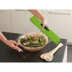 WENKO Distributeur Film Alimentaire, Distributeur Papier Aluminium, Perfect Cutter, Lot De 2, Lame Acier Inox, Plastique, 38x5,2x6,7 Cm, Vert 10 WENKO Distributeur Film Alimentaire, Distributeur Papier Aluminium, Perfect Cutter, Lot De 2, Lame Acier Inox, Plastique, 38x5,2x6,7 Cm, Vert -WENKO Soldes 18941066 4