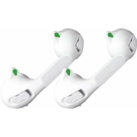 WENKO Poignée De Sécurité Pour Baignoire Secura 29 Cm, Fixation Sans Perçage, Ventouse Extra Puissante, Lot De 2 3 WENKO Poignée De Sécurité Pour Baignoire Secura 29 Cm, Fixation Sans Perçage, Ventouse Extra Puissante, Lot De 2