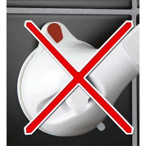 WENKO Poignée De Sécurité Pour Baignoire Secura 29 Cm, Fixation Sans Perçage, Ventouse Extra Puissante, Lot De 2 7 WENKO Poignée De Sécurité Pour Baignoire Secura 29 Cm, Fixation Sans Perçage, Ventouse Extra Puissante, Lot De 2 – Image 5