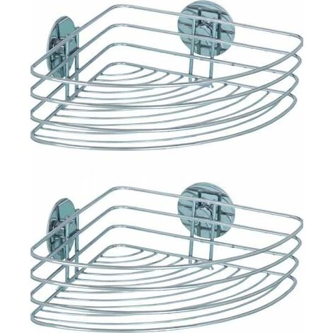 WENKO Turbo-Loc® étagère D'angle 3 WENKO Turbo-Loc® étagère D'angle