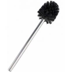 WENKO Brosse WC De Rechange Pour Porte-brosse WC Avec Tête De Brosse WC Noire Et Manche En Acier Inox Mat, Lot De 3, Polypropylène - Acier Inoxydable Mat, Ø 8x35 Cm, Noir 5 WENKO Brosse WC De Rechange Pour Porte-brosse WC Avec Tête De Brosse WC Noire Et Manche En Acier Inox Mat, Lot De 3, Polypropylène - Acier Inoxydable Mat, Ø 8x35 Cm, Noir -WENKO Soldes 18941090 2