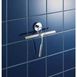 WENKO Vacuum-Loc® Raclette Douche Inox Salle De Bain, Lot De 2 -WENKO Soldes 18941094 3