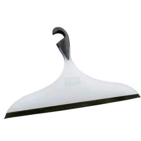 WENKO Raclette De Douche XXL, Raclette Salle De Bain Loano, Avec Crochet De Suspension, Lot De 2, Plastique, L34x21 Cm, Noir - Blanc 4 WENKO Raclette De Douche XXL, Raclette Salle De Bain Loano, Avec Crochet De Suspension, Lot De 2, Plastique, L34x21 Cm, Noir - Blanc – Image 2