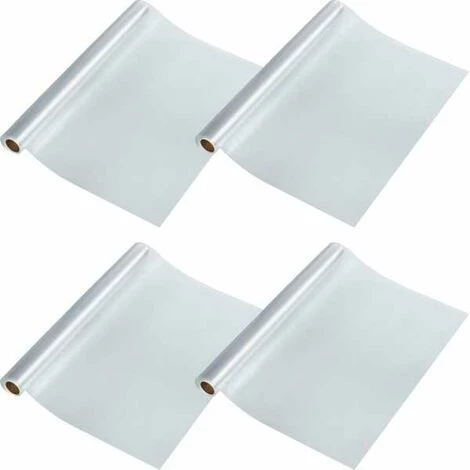 WENKO Tapis Fond De Tiroir, Tapis Antidérapant Tiroir, Protection Tiroir Cuisine, Découpable, Lot De 4, Plastique, 150x50 Cm, Transparent 3 WENKO Tapis Fond De Tiroir, Tapis Antidérapant Tiroir, Protection Tiroir Cuisine, Découpable, Lot De 4, Plastique, 150x50 Cm, Transparent