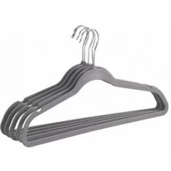 WENKO Cintre Floqué Gris 7 WENKO Cintre Floqué Gris -WENKO Soldes 18941129 3