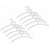 WENKO Lot De 10 Cintres, Plastique Mir Blanc 1 WENKO Lot De 10 Cintres, Plastique Mir Blanc -WENKO Soldes 18941146 1