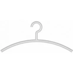 WENKO Lot De 10 Cintres, Plastique Mir Blanc -WENKO Soldes 18941146 3