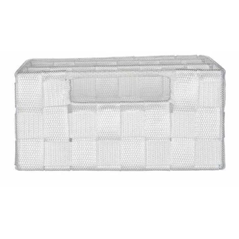WENKO Organiseur Salle De Bain Adria, Rangement Salle De Bain 3 Compartiments, Lot De 2, Polypropylène, 32x21x10 Cm, Blanc 6 WENKO Organiseur Salle De Bain Adria, Rangement Salle De Bain 3 Compartiments, Lot De 2, Polypropylène, 32x21x10 Cm, Blanc – Image 4