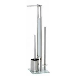 WENKO Combiné WC Rivalta, 3en1 Brosse WC Dérouleur Papier Toilette Et Stockeur, Rivalta Mat, Avec Brosse De Rechange 8 WENKO Combiné WC Rivalta, 3en1 Brosse WC Dérouleur Papier Toilette Et Stockeur, Rivalta Mat, Avec Brosse De Rechange -WENKO Soldes 18941330 2