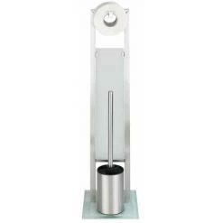 WENKO Combiné WC Rivalta, 3en1 Brosse WC Dérouleur Papier Toilette Et Stockeur, Rivalta Mat, Avec Brosse De Rechange 10 WENKO Combiné WC Rivalta, 3en1 Brosse WC Dérouleur Papier Toilette Et Stockeur, Rivalta Mat, Avec Brosse De Rechange -WENKO Soldes 18941330 4