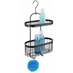 WENKO Caddy Salle De Bain Classic Plus Black Avec Adapteur Vacuum-Loc® 10 WENKO Caddy Salle De Bain Classic Plus Black Avec Adapteur Vacuum-Loc® -WENKO Soldes 18941348 4