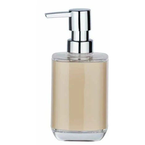 WENKO Set Accessoires De Salle De Bain Masone, 3 Pièces, Brosse WC, Distributeur De Savon Liquide Et Porte Brosse à Dents, Plastique De Haute Qualité, Sable 4 WENKO Set Accessoires De Salle De Bain Masone, 3 Pièces, Brosse WC, Distributeur De Savon Liquide Et Porte Brosse à Dents, Plastique De Haute Qualité, Sable – Image 2