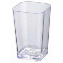 WENKO Set D'accessoires De Salle De Bain Candy, 3 Pièces, Porte Brosse à Dent, Distributeur Savon Liquide Et Brosse WC, Plastique, Transparent -WENKO Soldes 18941362 5