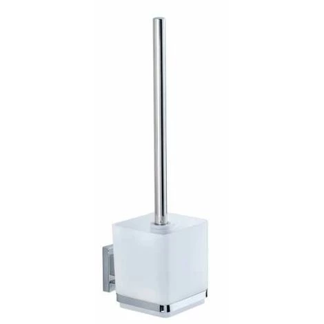 WENKO VacuumLoc® Set-WC : Brosse WC Suspendu Et Porte Papier Toilette Mural, Quadro 7 WENKO VacuumLoc® Set-WC : Brosse WC Suspendu Et Porte Papier Toilette Mural, Quadro – Image 5