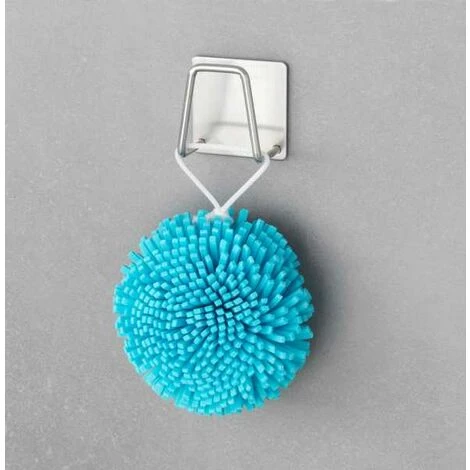 WENKO Porte éponge, Mural Sans Perçage, Adhésif, Edea 7 WENKO Porte éponge, Mural Sans Perçage, Adhésif, Edea – Image 5