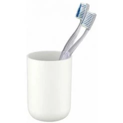 WENKO Set D'accessoires De Salle De Bain Brasil, Gobelet Salle De Bain, Distributeur Savon Liquide, Mini Poubelle Salle De Bain, Plastique, Blanc 9 WENKO Set D'accessoires De Salle De Bain Brasil, Gobelet Salle De Bain, Distributeur Savon Liquide, Mini Poubelle Salle De Bain, Plastique, Blanc -WENKO Soldes 18962552 3