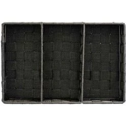 WENKO Organiseur Salle De Bain Adria, Rangement Salle De Bain 3 Compartiments, Lot De 2, Polypropylène, 32x21x10 Cm, Noir 9 WENKO Organiseur Salle De Bain Adria, Rangement Salle De Bain 3 Compartiments, Lot De 2, Polypropylène, 32x21x10 Cm, Noir -WENKO Soldes 18962582 3