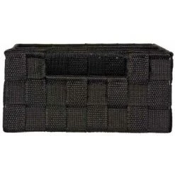 WENKO Organiseur Salle De Bain Adria, Rangement Salle De Bain 3 Compartiments, Lot De 2, Polypropylène, 32x21x10 Cm, Noir 10 WENKO Organiseur Salle De Bain Adria, Rangement Salle De Bain 3 Compartiments, Lot De 2, Polypropylène, 32x21x10 Cm, Noir -WENKO Soldes 18962582 4