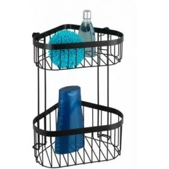 WENKO Set Accessoire Salle De Bain Classic Plus Black, Etagère Angle Murale Et Porte Sèche Cheveux Fixation Sans Perçage Avec Adaptateur VacuumLoc® Inclus, Acier, Noir 10 WENKO Set Accessoire Salle De Bain Classic Plus Black, Etagère Angle Murale Et Porte Sèche Cheveux Fixation Sans Perçage Avec Adaptateur VacuumLoc® Inclus, Acier, Noir -WENKO Soldes 19154605 4