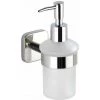 WENKO Distributeur Savon Liquide Mural Mezzano, Capacité 200 Ml, Acier Inox, 7x16,5x12 Cm, Brillant -WENKO Soldes 19225025 1