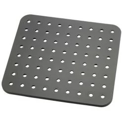 Fond D'évier WENKO KRISTALL En Plastique Noir - Noir