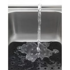 Fond D'évier WENKO KRISTALL En Plastique Noir - Noir -WENKO Soldes 19328044 3