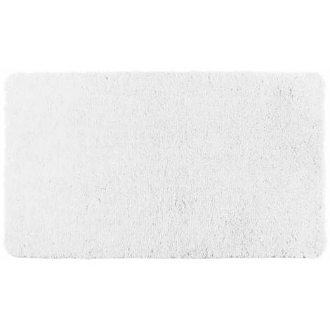 WENKO Tapis De Bain Belize, Tapis Salle De Bain, épais Et Confortable, Polyester Microfibre, 55x65 Cm, Blanc 3 WENKO Tapis De Bain Belize, Tapis Salle De Bain, épais Et Confortable, Polyester Microfibre, 55x65 Cm, Blanc
