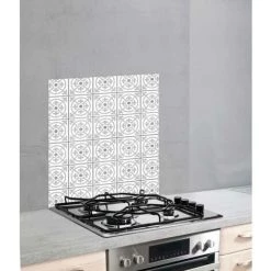 WENKO Fond De Hotte, Crédence Cuisine Verre "Carreau De Ciment", Verre Trempé, 60x70 Cm, Multicolore 9 WENKO Fond De Hotte, Crédence Cuisine Verre "Carreau De Ciment", Verre Trempé, 60x70 Cm, Multicolore -WENKO Soldes 19405373 3