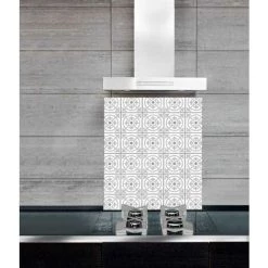 WENKO Fond De Hotte, Crédence Cuisine Verre "Carreau De Ciment", Verre Trempé, 60x70 Cm, Multicolore 11 WENKO Fond De Hotte, Crédence Cuisine Verre "Carreau De Ciment", Verre Trempé, 60x70 Cm, Multicolore -WENKO Soldes 19405373 5