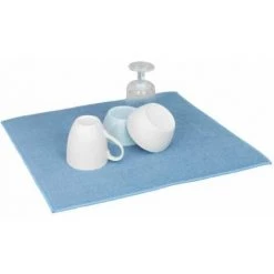 WENKO Tapis égouttoir Vaisselle Microfibre, Miko, Bleu 10 WENKO Tapis égouttoir Vaisselle Microfibre, Miko, Bleu -WENKO Soldes 19405379 4