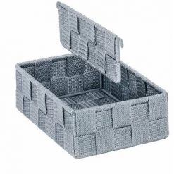 WENKO Organiseur Tiroir Cuisine Avec Rangement Amovible Adria S Et M, Boite Rangement Salle De Bain, Lot De 4, Plastique, 13x6x18 Cm Et 18x26x6 Cm, Gris 10 WENKO Organiseur Tiroir Cuisine Avec Rangement Amovible Adria S Et M, Boite Rangement Salle De Bain, Lot De 4, Plastique, 13x6x18 Cm Et 18x26x6 Cm, Gris -WENKO Soldes 19668088 4
