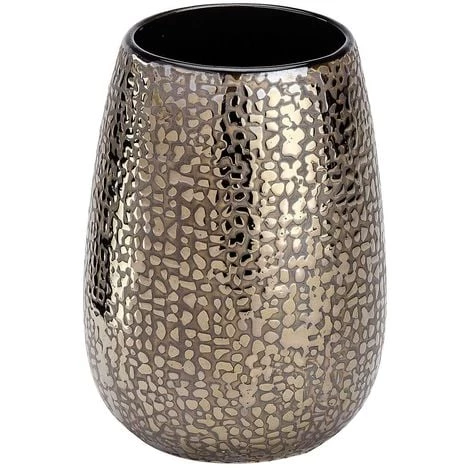 WENKO Gobelet De Salle De Bain Design Ethnique Marrakesh - Diam 8 X 11 - Marron 3 WENKO Gobelet De Salle De Bain Design Ethnique Marrakesh - Diam 8 X 11 - Marron