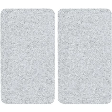 WENKO Plaque De Protection Cuisson En Verre, Universel, Lot De 2, Verre Trempé, 30x52 Cm, Transparent 3 WENKO Plaque De Protection Cuisson En Verre, Universel, Lot De 2, Verre Trempé, 30x52 Cm, Transparent