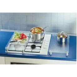 WENKO Plaque De Protection Cuisson En Verre, Universel, Lot De 2, Verre Trempé, 30x52 Cm, Transparent 10 WENKO Plaque De Protection Cuisson En Verre, Universel, Lot De 2, Verre Trempé, 30x52 Cm, Transparent -WENKO Soldes 22918667 4