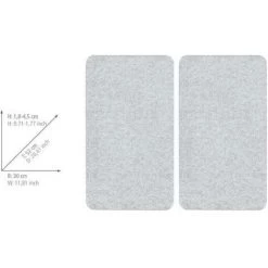 WENKO Plaque De Protection Cuisson En Verre, Universel, Lot De 2, Verre Trempé, 30x52 Cm, Transparent 11 WENKO Plaque De Protection Cuisson En Verre, Universel, Lot De 2, Verre Trempé, 30x52 Cm, Transparent -WENKO Soldes 22918667 5