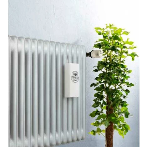 WENKO Saturateur Radiateur Vintage, Humidificateur D'air à Suspendre Avec Crochet Inclus, Céramique, 9x19,5x4 Cm, Blanc 4 WENKO Saturateur Radiateur Vintage, Humidificateur D'air à Suspendre Avec Crochet Inclus, Céramique, 9x19,5x4 Cm, Blanc – Image 2