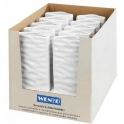WENKO Saturateur Radiateur Vagues, Humidificateur D'air à Suspendre Avec Crochet Inclus, Céramique, 9x19,5x4 Cm, Blanc 10 WENKO Saturateur Radiateur Vagues, Humidificateur D'air à Suspendre Avec Crochet Inclus, Céramique, 9x19,5x4 Cm, Blanc -WENKO Soldes 22918694 4