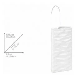 WENKO Saturateur Radiateur Vagues, Humidificateur D'air à Suspendre Avec Crochet Inclus, Céramique, 9x19,5x4 Cm, Blanc 11 WENKO Saturateur Radiateur Vagues, Humidificateur D'air à Suspendre Avec Crochet Inclus, Céramique, 9x19,5x4 Cm, Blanc -WENKO Soldes 22918694 5
