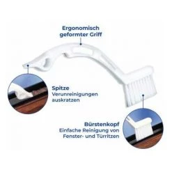 WENKO Brosse De Nettoyage Pour Portes Et Fenêtres 10 WENKO Brosse De Nettoyage Pour Portes Et Fenêtres -WENKO Soldes 22918716 4