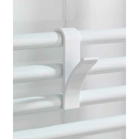 WENKO Crochet Pour Radiateurs Sèche-serviettes Blanc 5 WENKO Crochet Pour Radiateurs Sèche-serviettes Blanc – Image 3