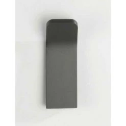 WENKO Crochet Mural Porte Serviette Uno Montella, Crochet Mural Porte Manteaux, Lot De 2, Aluminium, 3x8,8x2,1 Cm, Anthracite -WENKO Soldes 22918759 3