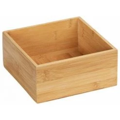 WENKO Boite De Rangement Terra M, Petite Boite De Rangement Decorative En Bois, Lot De 2, Bambou, 15x7x15 Cm, Marron 9 WENKO Boite De Rangement Terra M, Petite Boite De Rangement Decorative En Bois, Lot De 2, Bambou, 15x7x15 Cm, Marron -WENKO Soldes 22918769 3