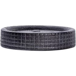 WENKO Porte Savon Design Polaris Jet - Diam 11 X 2 - Gris Foncé -WENKO Soldes 23180137 3