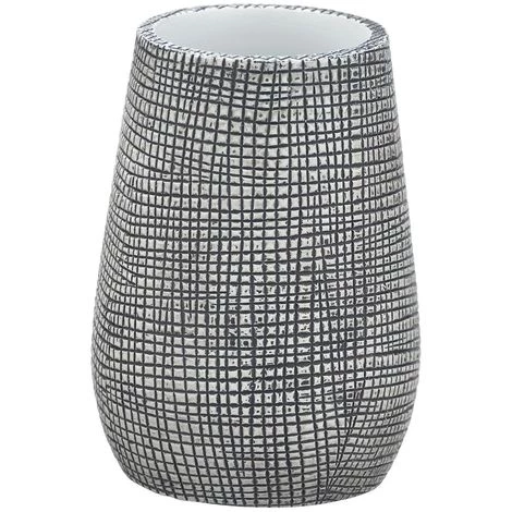 WENKO Gobelet De Salle De Bain Design Nature Gilba - Diam 8 X 11 - Gris 3 WENKO Gobelet De Salle De Bain Design Nature Gilba - Diam 8 X 11 - Gris
