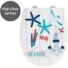 WENKO Abattant WC En MDF Design Bord De Mer Seaside - 36 X 45 - Blanc 1 WENKO Abattant WC En MDF Design Bord De Mer Seaside - 36 X 45 - Blanc -WENKO Soldes 23180201 1