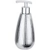 WENKO Distributeur De Savon Design Dakar - Diam 8 X 18 - Argent -WENKO Soldes 23180222 1